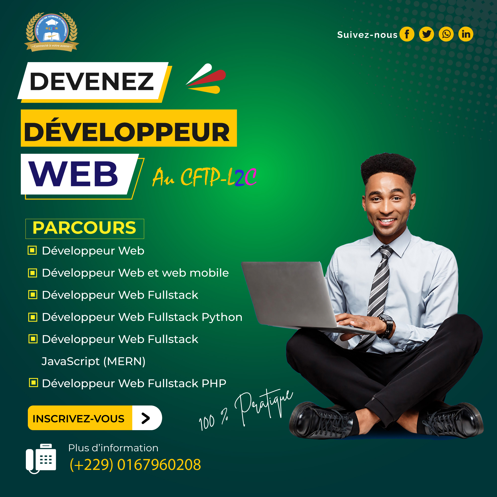 développeur web formation